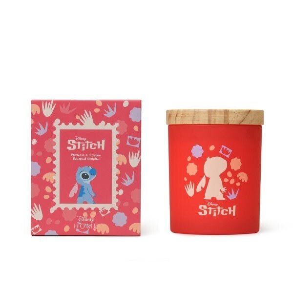 Stitch wood candle lychee & plumeria - Disney Lilo & Stitch