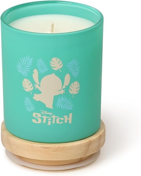 Stitch wood candle palm leaf & malay apple - Disney Lilo & Stitch
