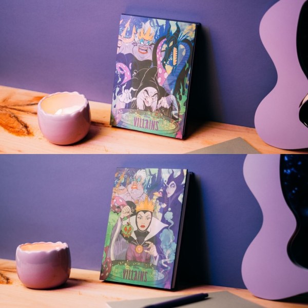 LENTICULAR A5 NOTEBOOK - DISNEY VILLAINS