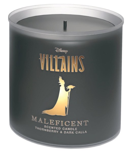 Disney Maleficent Glass Candle Thornberry & Dark Calla