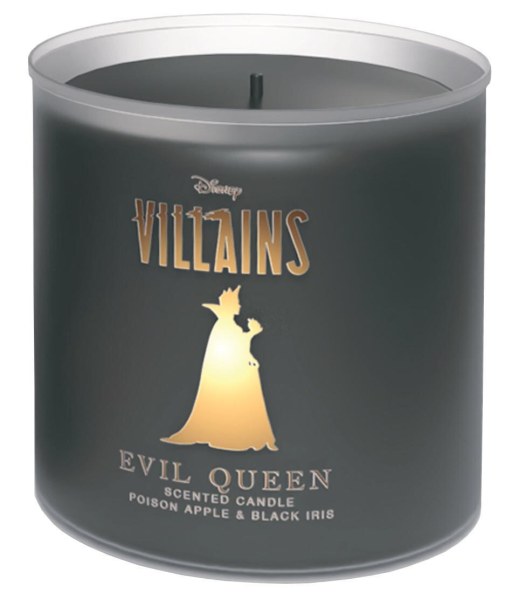 Evil Queen Disney Bougie Verre Poison Apple & Black Iris