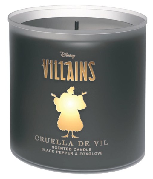 CRUELLA DISNEY BOUGIE VERRE BLACK PEPPER & FOXGLOVE