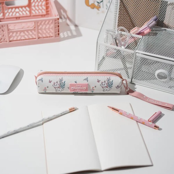 PENCIL CASE SET WITH PEN AND PENCIL BONJOUR MARIE - DISNEY THE ARISTOCATS