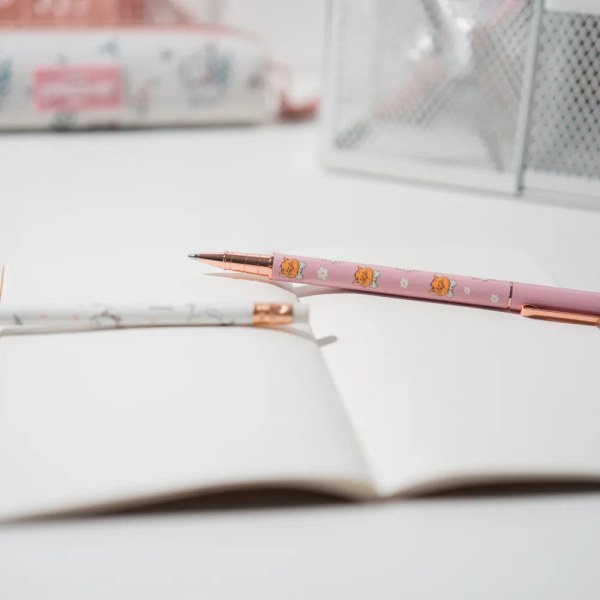 PENCIL CASE SET WITH PEN AND PENCIL BONJOUR MARIE - DISNEY THE ARISTOCATS
