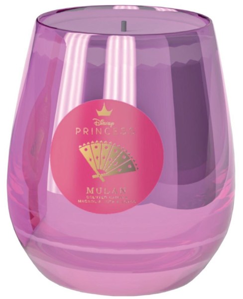 Disney Mulan Glass Candle Magnolias & Lotus
