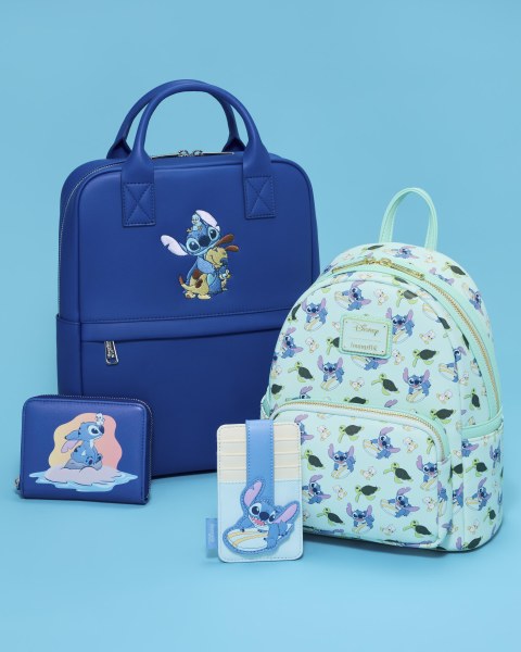 STITCH MINMAL SUMMER CARD HOLDER - DISNEY LOUNGEFLY LILO & STITCH
