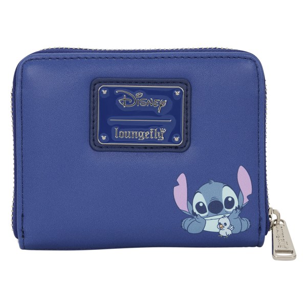 STITCH SITTING ON ROCK WITH BIRD MINIMAL WALLET - DISNEY LOUNGEFLY LILO & STITCH