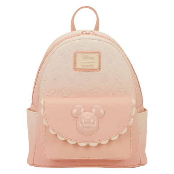 MICKEY & FRIENDS ALL-OVER PRINT MINI BACKPACK - DISNEY LOUNGEFLY