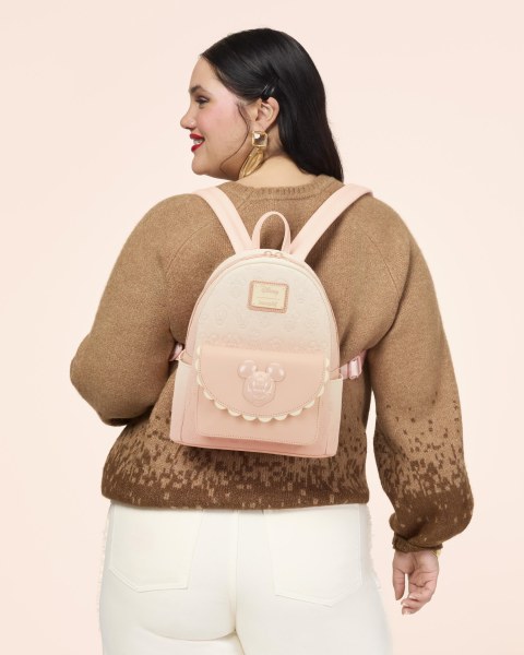 MICKEY & FRIENDS ALL-OVER PRINT MINI BACKPACK - DISNEY LOUNGEFLY