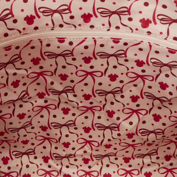 MINNIE ROCK THE DOTS TOTE BAG - DISNEY LOUNGEFLY