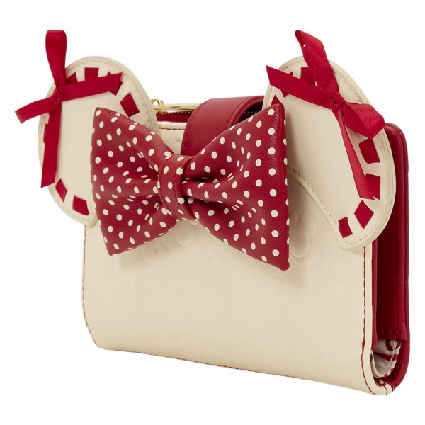 MINNIE ROCK THE DOTS WALLET - DISNEY LOUNGEFLY