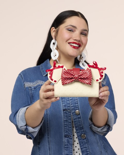 MINNIE ROCK THE DOTS WALLET - DISNEY LOUNGEFLY