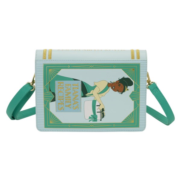 TIANA RECIPE BOOK CROSSBODY BAG - DISNEY LOUNGEFLY THE PRINCESS AND THE FROG