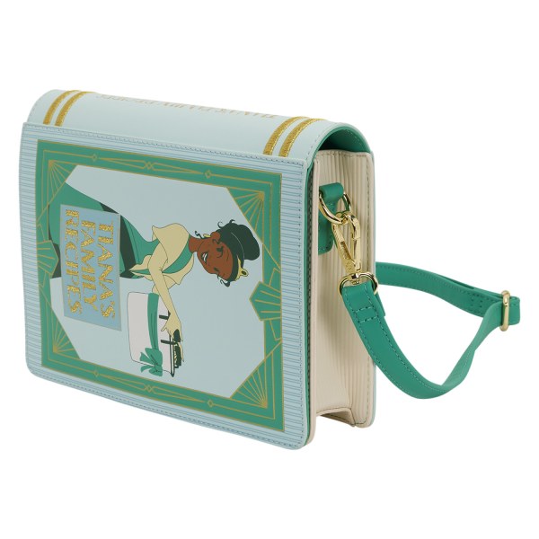 TIANA RECIPE BOOK CROSSBODY BAG - DISNEY LOUNGEFLY THE PRINCESS AND THE FROG
