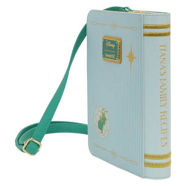 TIANA RECIPE BOOK CROSSBODY BAG - DISNEY LOUNGEFLY THE PRINCESS AND THE FROG