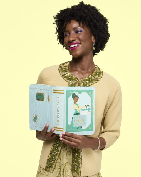 TIANA RECIPE BOOK CROSSBODY BAG - DISNEY LOUNGEFLY THE PRINCESS AND THE FROG