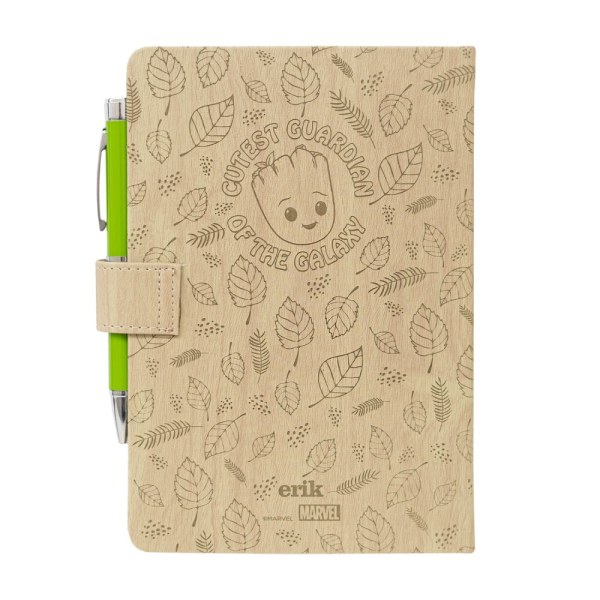 GROOT PREMIUM A5 NOTEBOOK WITH PROJECTOR PEN - MARVEL