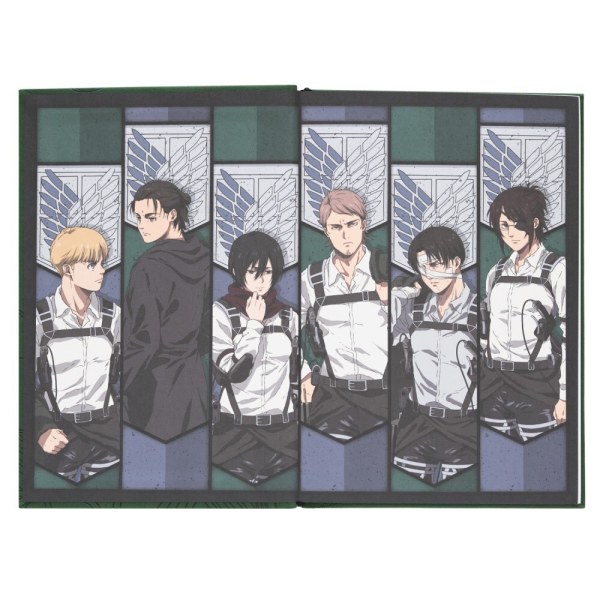 PREMIUM A5 NOTEBOOK - ATTACK ON TITANS