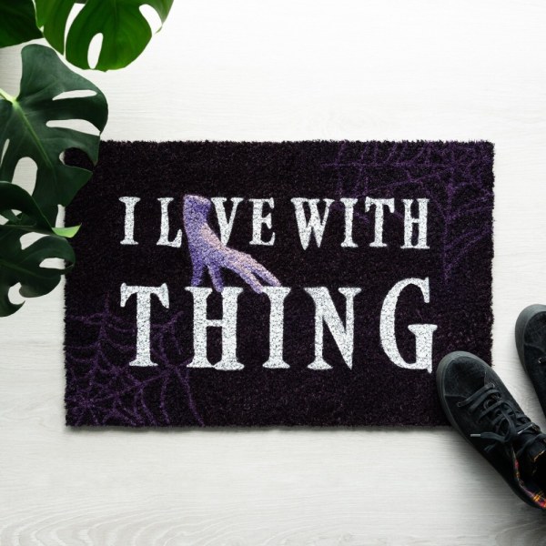 DOORMAT “I LIVE WITH THING” – WEDNESDAY