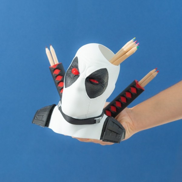Deadpool Traje X-Force Pencil Holder - Marvel