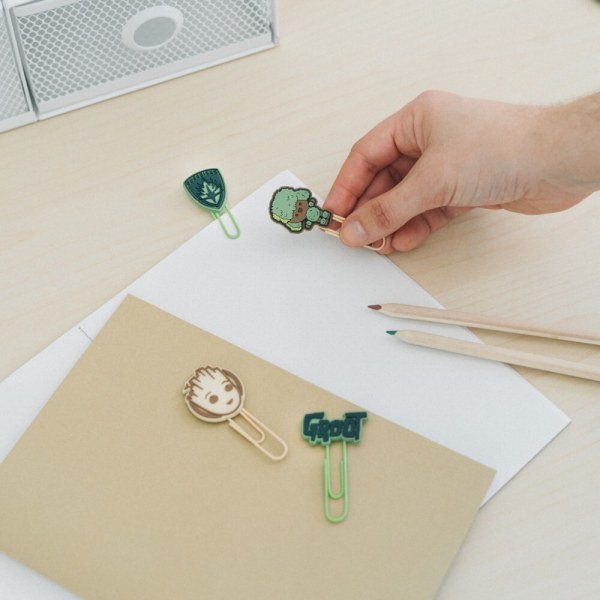 GROOT TOPPER PAPER CLIP SET - MARVEL