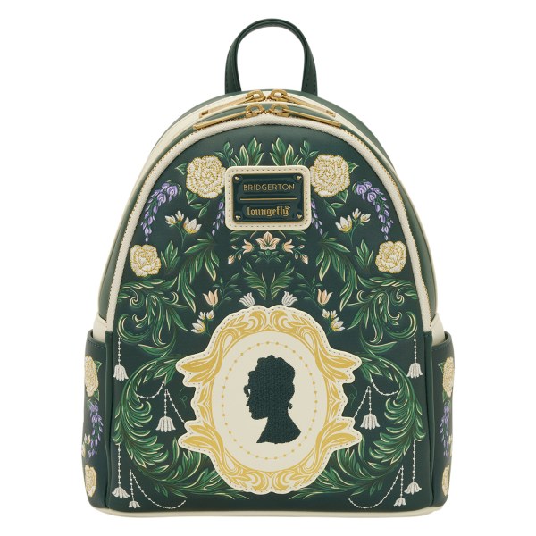 Bridgerton Silhouette Floral Mini Backpack - Loungefly Netflix Bridgerton