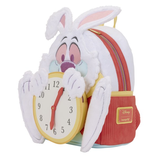 WHITE RABBIT MINI BACKPACK - LOUNGEFLY DISNEY ALICE IN WONDERLAND