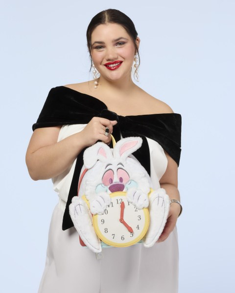 WHITE RABBIT MINI BACKPACK - LOUNGEFLY DISNEY ALICE IN WONDERLAND