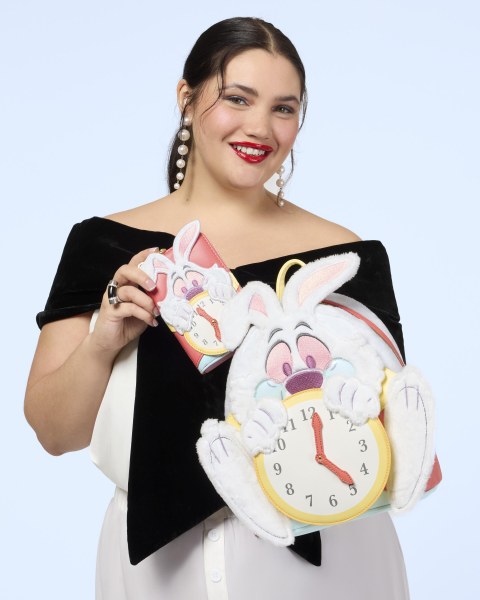 WHITE RABBIT MINI BACKPACK - LOUNGEFLY DISNEY ALICE IN WONDERLAND