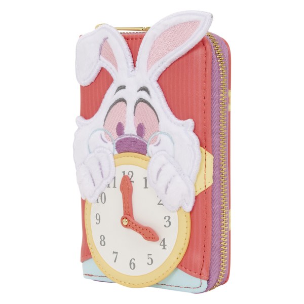 WHITE RABBIT WALLET - DISNEY LOUNGEFLY ALICE IN WONDERLAND
