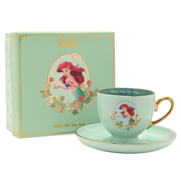 Ariel tea cup & saucer - Disney The Little Mermaid