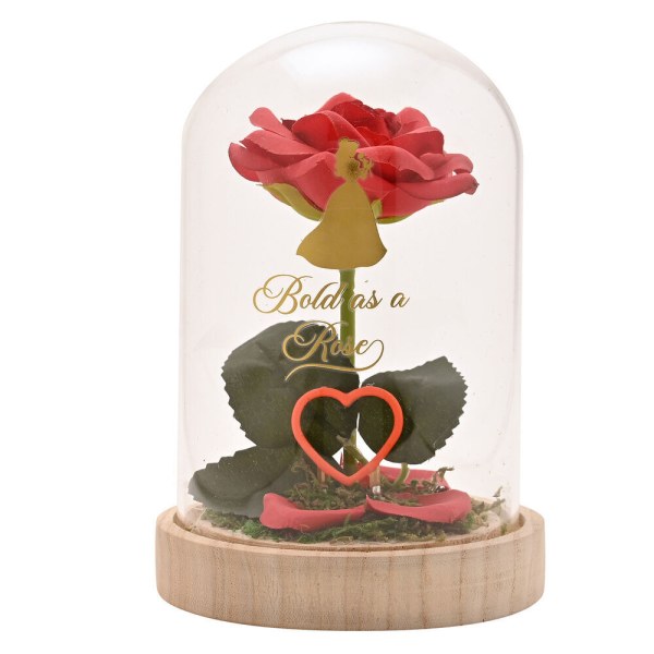 Belle luminous decorative bell jar - Disney Pastel Princess