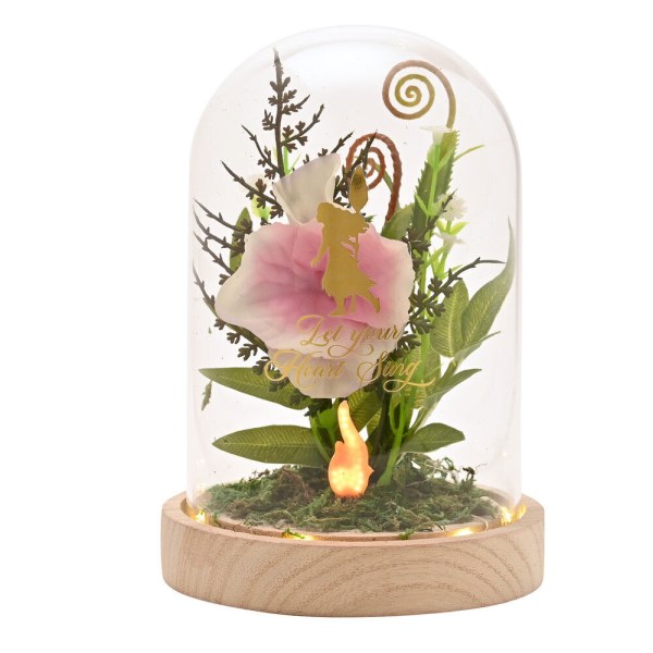 Moana Light-Up Decorative Bell Jar - Disney Pastel Princess