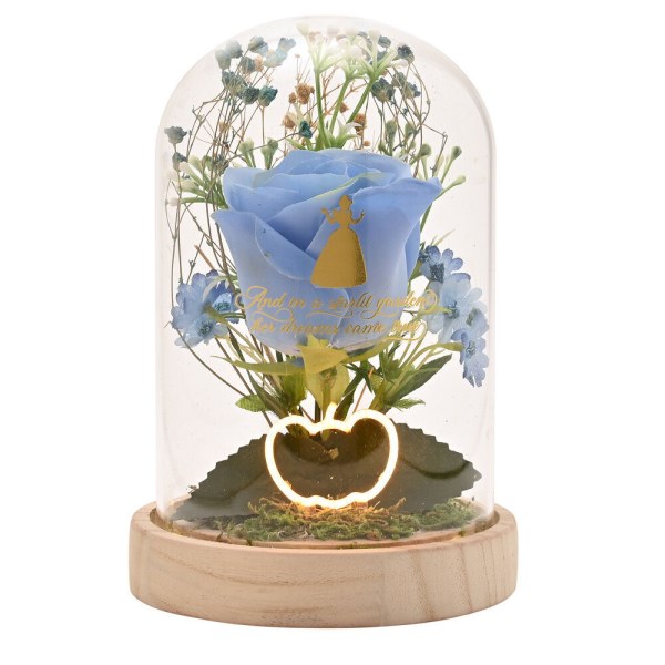 Cinderella illuminated decorative bell jar - Disney Pastel Princess