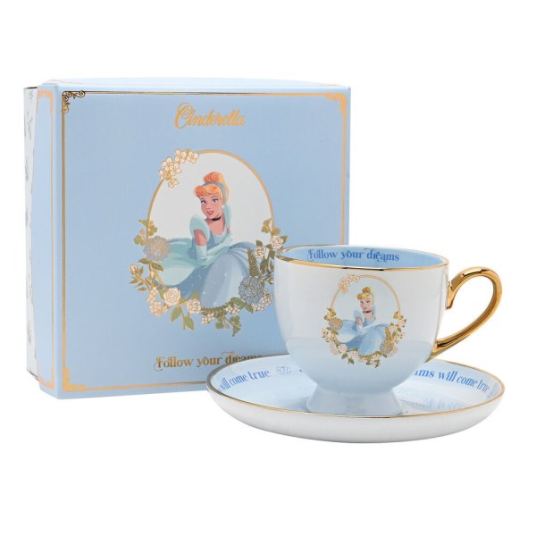 Cinderella tea cup & saucer - Disney Pastel Princess