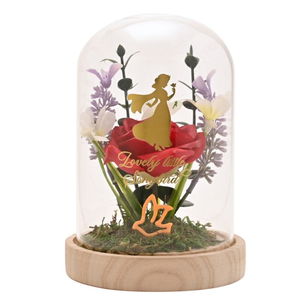 Decorative and illuminated Snow White bell jar - Disney Pastel Princess