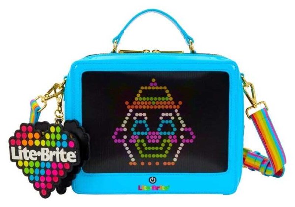 Lite Brite Crossbody Bag with Coin Purse - Loungefly Hasbro