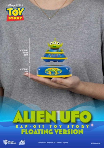 Toy Story diorama Egg Attack Alien UFO Floating Ver. 6cm