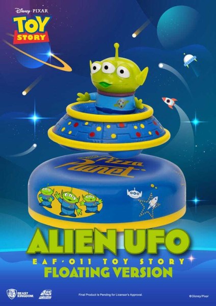 Toy Story diorama Egg Attack Alien UFO Floating Ver. 6cm