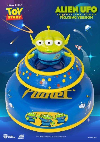 Toy Story diorama Egg Attack Alien UFO Floating Ver. 6cm