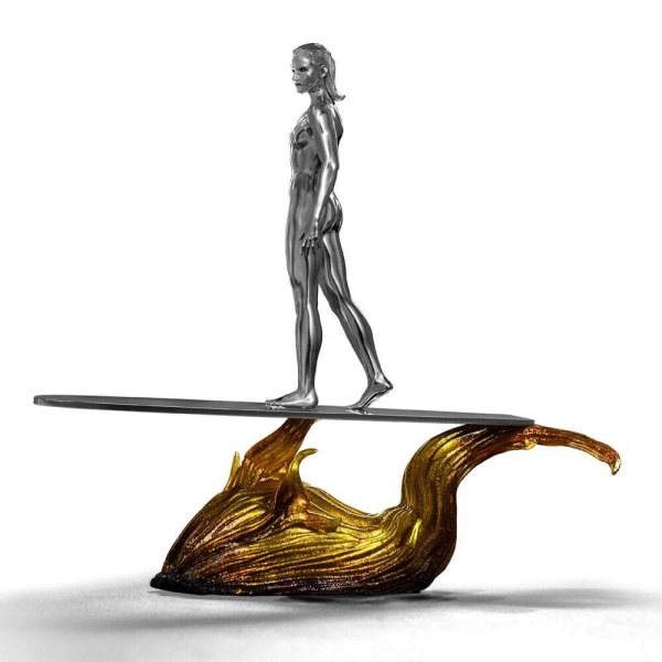 Art Scale Silver Surfer 27 cm - Iron Studios Fantastic Four