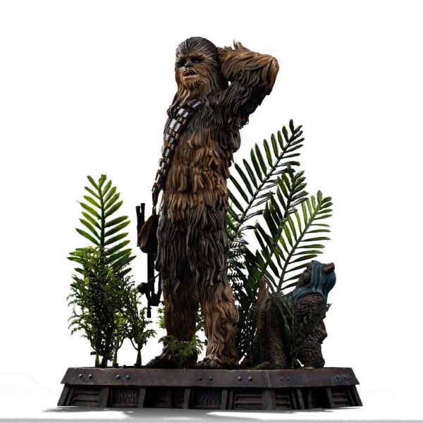 Art Scale Chewbacca and Tokkat 22 cm - Iron Studios Star Wars Episode VI