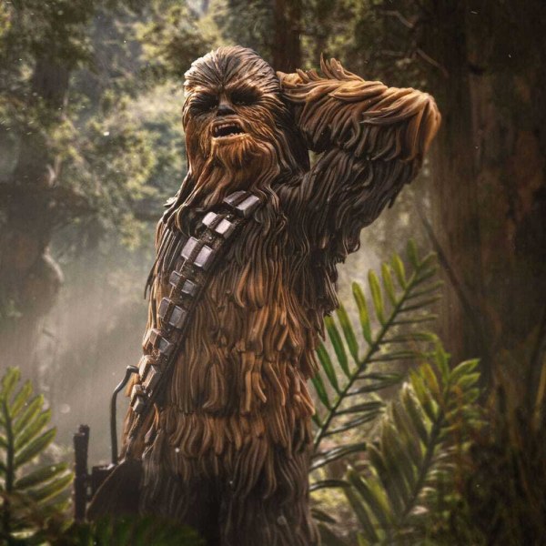 Art Scale Chewbacca and Tokkat 22 cm - Iron Studios Star Wars Episode VI