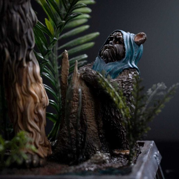 Art Scale Chewbacca and Tokkat 22 cm - Iron Studios Star Wars Episode VI