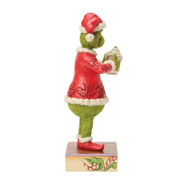 Grinch with hot chocolate - JIM SHORE GRINCH