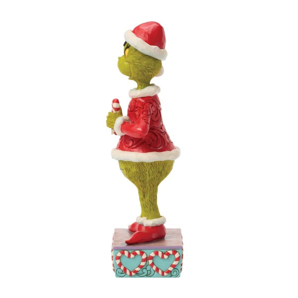 Grinch with broken candy - JIM SHORE GRINCH