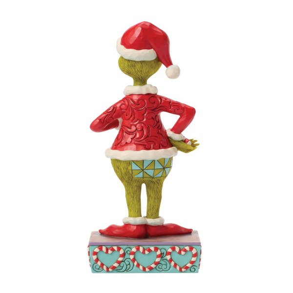 Grinch with broken candy - JIM SHORE GRINCH