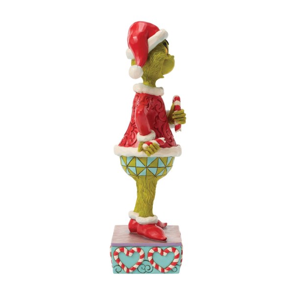 Grinch with broken candy - JIM SHORE GRINCH