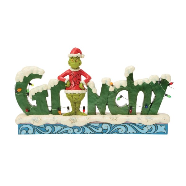 Grinchy word - JIM SHORE GRINCH