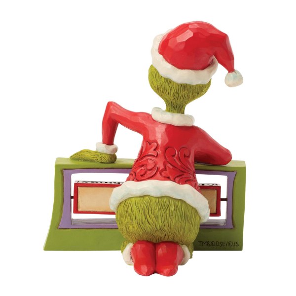 Grinch rotating sign - JIM SHORE GRINCH